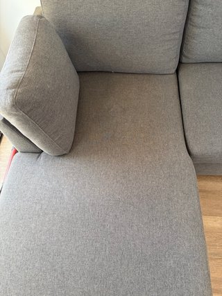 Sofá Cama Gris Tela