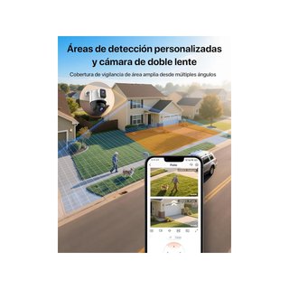Tenda CH9 cámara vigilancia exterior doble lente