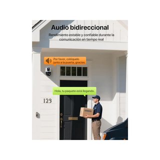 Tenda CH9 cámara vigilancia exterior doble lente