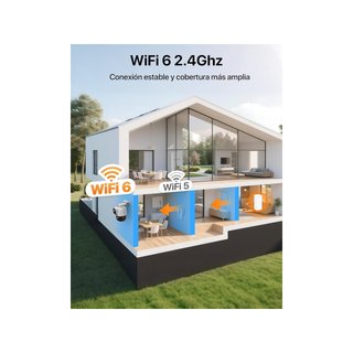 Tenda CH9 cámara vigilancia exterior doble lente