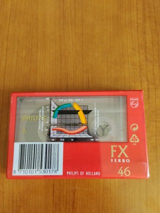 Cinta Cassette Philips FX Ferro 46 Precintada