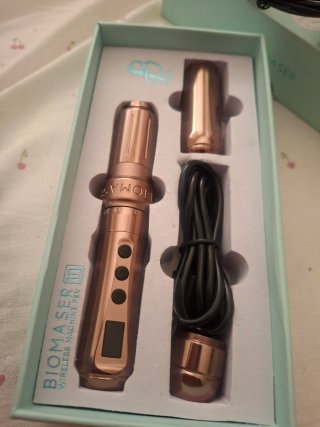 Máquina Tatuar BIOMASER Inalámbrica Oro