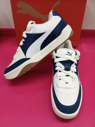Zapatillas Puma Hombre Azul y Blanco
