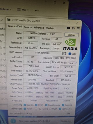 Ordenador HP Omen Core i5 Completo