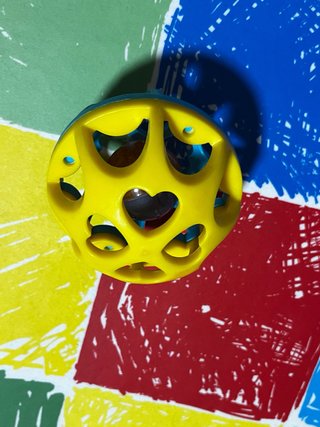 Sonajero Pelota Bebé Amarillo