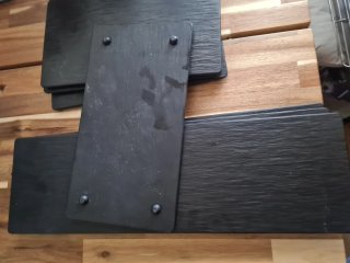 Pizarras para servir comida