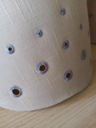 Pantallas de lámpara decoradas (3 unidades)