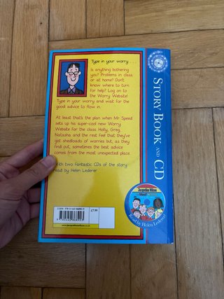 The Worry Website libro ingles y CD