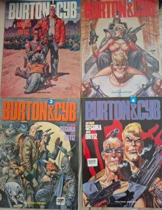 Burton & Cyb Colección Completa 1-4 Toutain