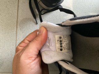 Diadora N92 Scarpe Uomo Nero Bianco