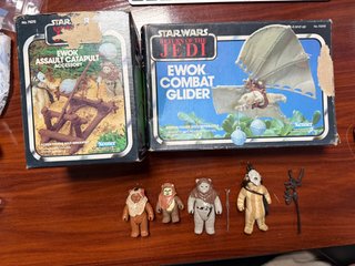 Lote Star Wars Ewok Kenner Vintage