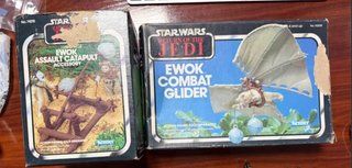 Lote 2 Star Wars Ewok Kenner Vintage