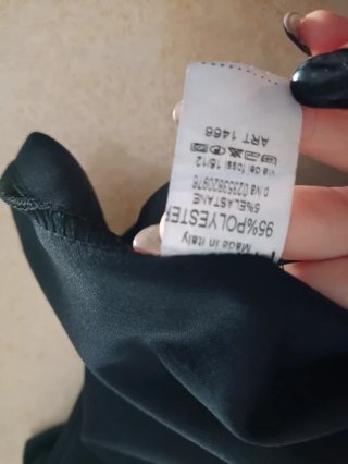 Vestito Tubino Mini Nero Scollo Mesh