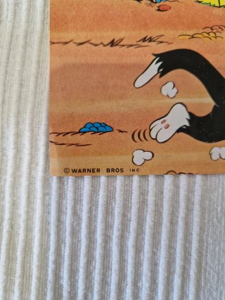 Cubo Puzzle Vintage Clem Toys Looney Tunes