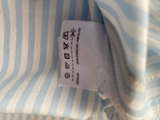 Casacca corta Street One righe azzurre