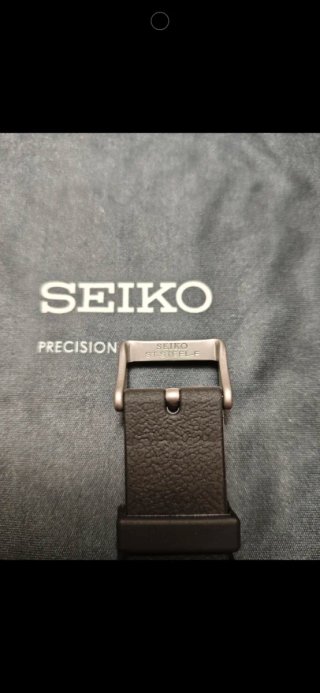 Correa Seiko 22mm Negra