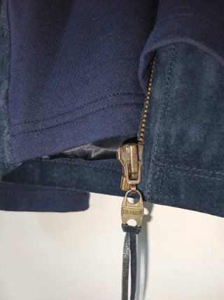 Chaqueta Chevignon Piel Azul Talla L