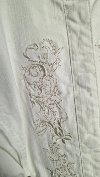 Giacca jeans bianca bambina Usata 1 sola volta