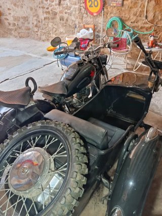 Ural Dnepr K750 1959 Moto Clásica