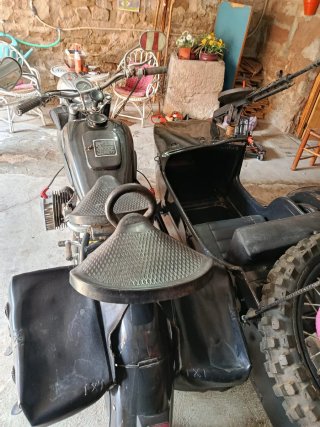 Ural Dnepr K750 1959 Moto Clásica