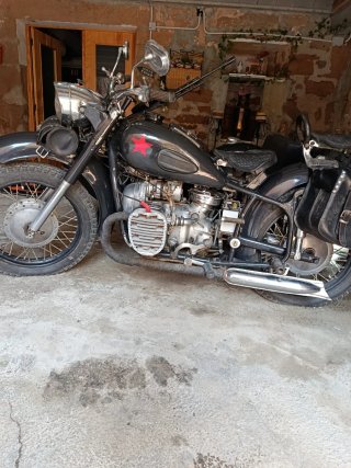 Ural Dnepr K750 1959 Moto Clásica