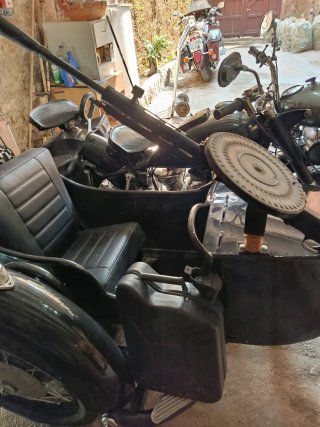 Ural Dnepr K750 1959 Moto Clásica