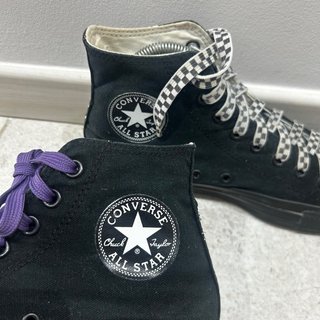 Converse All Star Scarpe Alte Teschio