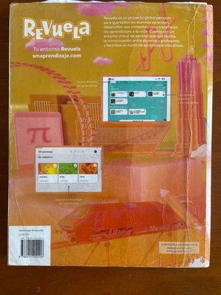 Libro Revuela Sm, Matemáticas I, 1ro Bachillerato