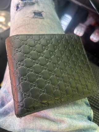 Cartera Gucci Negra Hombre