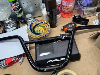Manillar BMX Race/Pumptrack FORWARD Negro