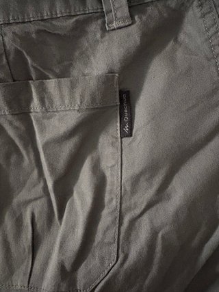 Shorts trekking mujer Quechua caqui talla XL nuevo