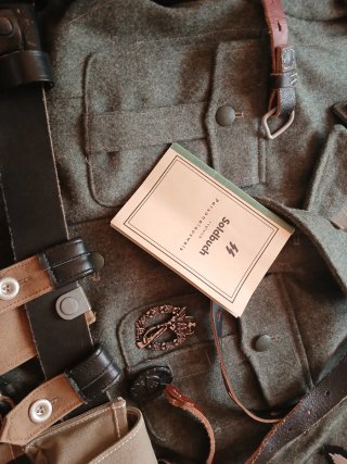 Uniforme recreación ejército alemán WW2 Waffen s-s