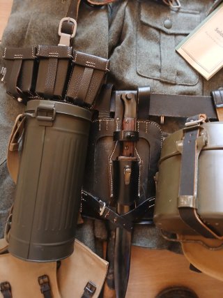Uniforme recreación ejército alemán WW2 Waffen s-s