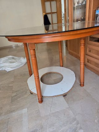 Mesa camilla extensible madera
