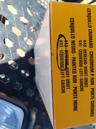 Faros Dobles Rinder Pegaso H4 Nuevos drch e izq