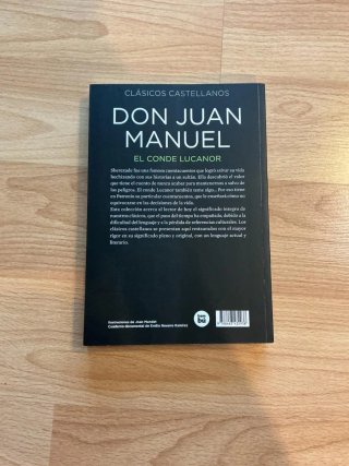 Libro El Conde Lucanor