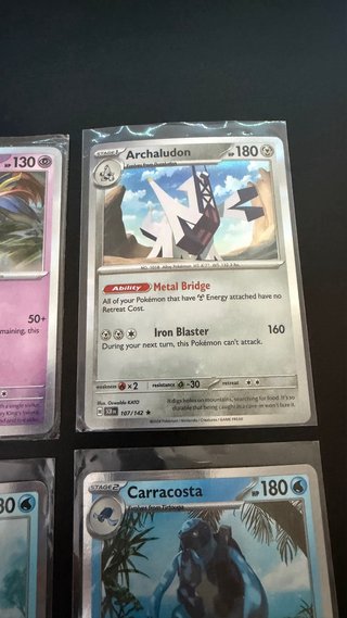 9 Cartas Pokémon Holo