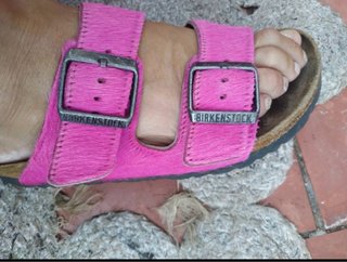 Sandalias Birkenstock rosas talla 38