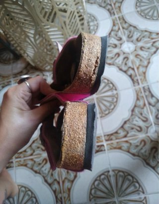 Sandalias Birkenstock rosas talla 38