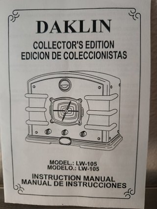 Radio Sangean estilo vintage