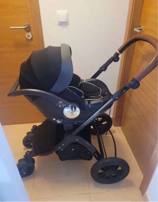 Capazo, Silla y Grupo 0 Ickle Bubba Isofix