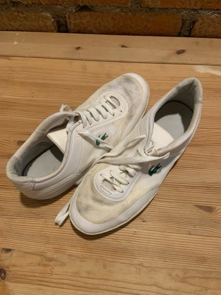 Zapatillas Lacoste Blancas talla 40.5
