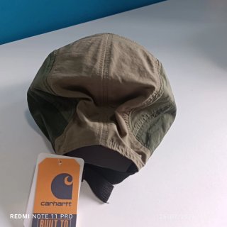 Gorra Carhartt Beige y Verde Militar