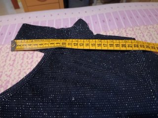 Top Monospalla Terranova Nero Glitterato