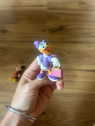Lote 2 Figuras Mickey y Daisy Bullyland PVC