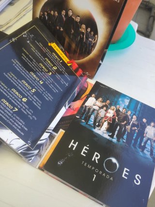 Serie Héroes DVD Temporadas 1, 2 y 3
