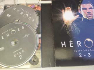 Serie Héroes DVD Temporadas 1, 2 y 3