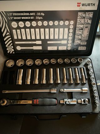 Conjunto Roquete 1/2” Wurth