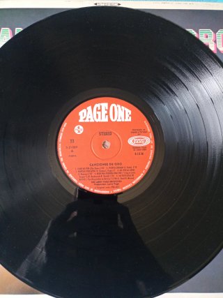 The Larry Page Orchestra LP Canciones de Oro