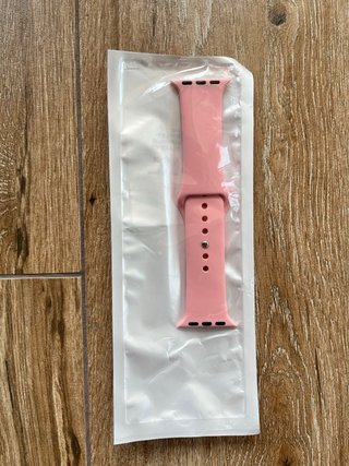 Correa Apple Watch Rosa Silicona